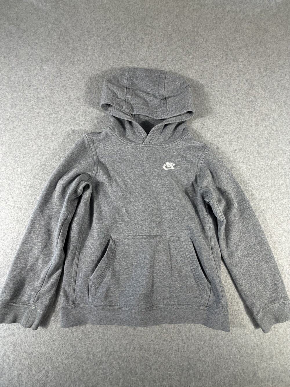 Children’s Grey Nike Hoodie, Size M, 5/6